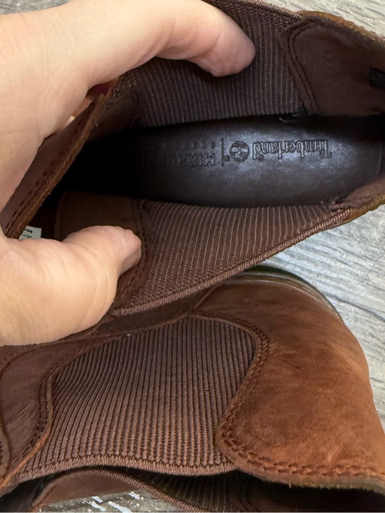 Timberland STROMBUCKS MID CHELSEA BOOT,DARK BROWN size 10